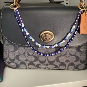Double strand handbag chain